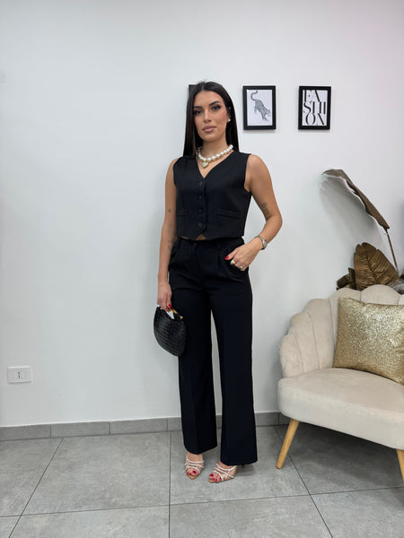 Gilet Elegant Nero