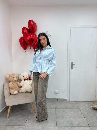 Camicia Susan Celeste