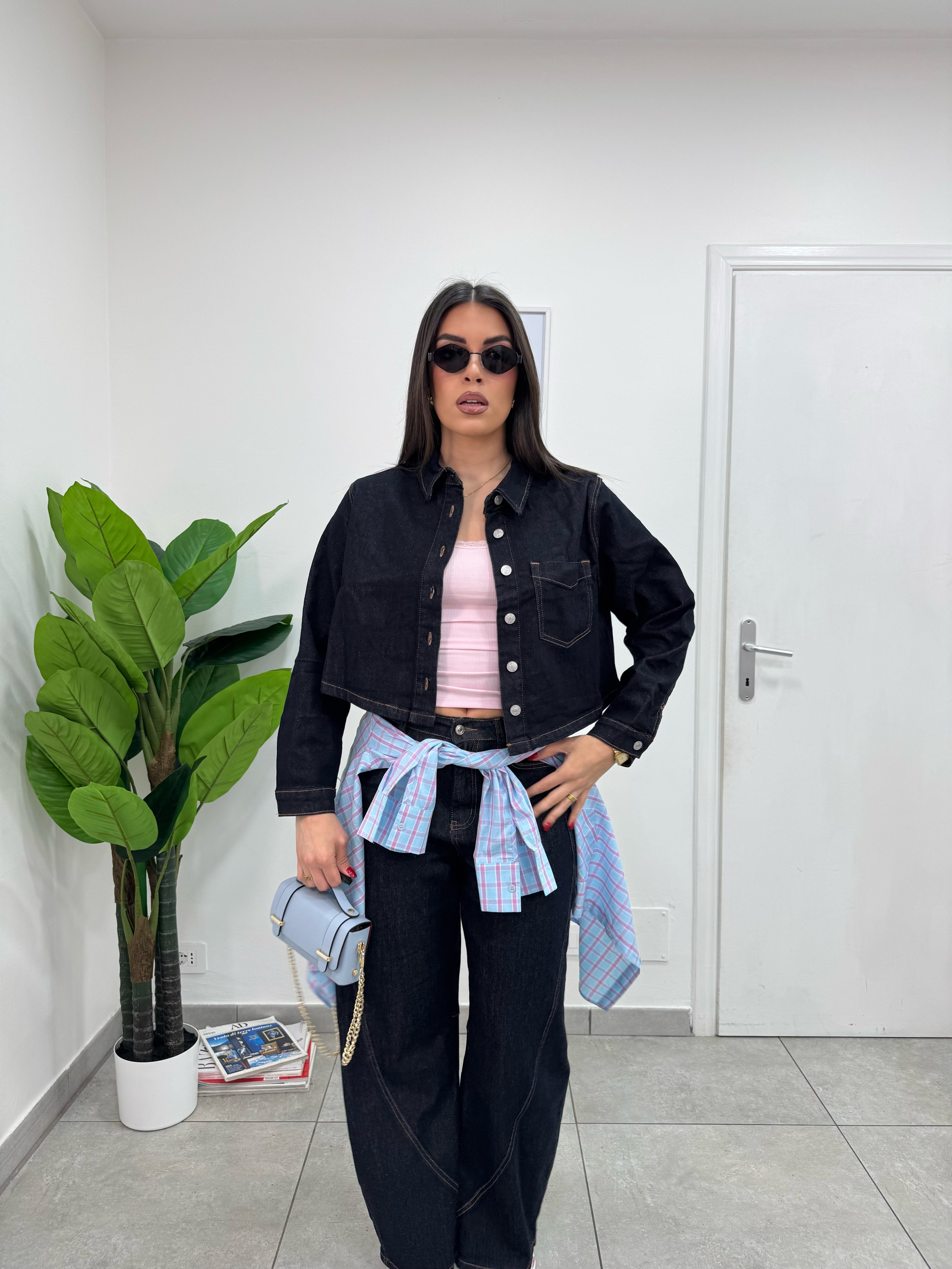 Giacca Jeans Denim Blue