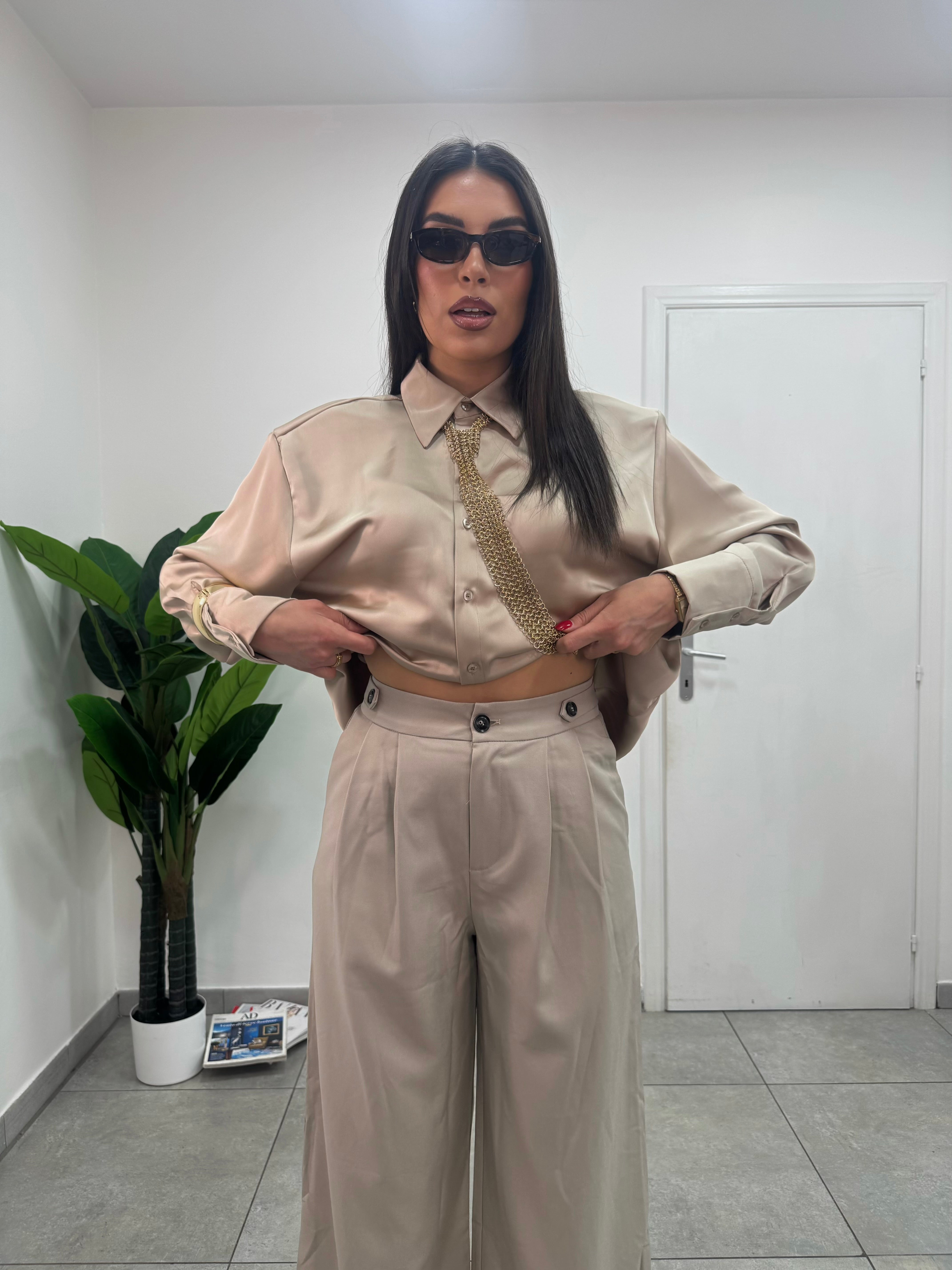 Pantalone Sand Dune Beige
