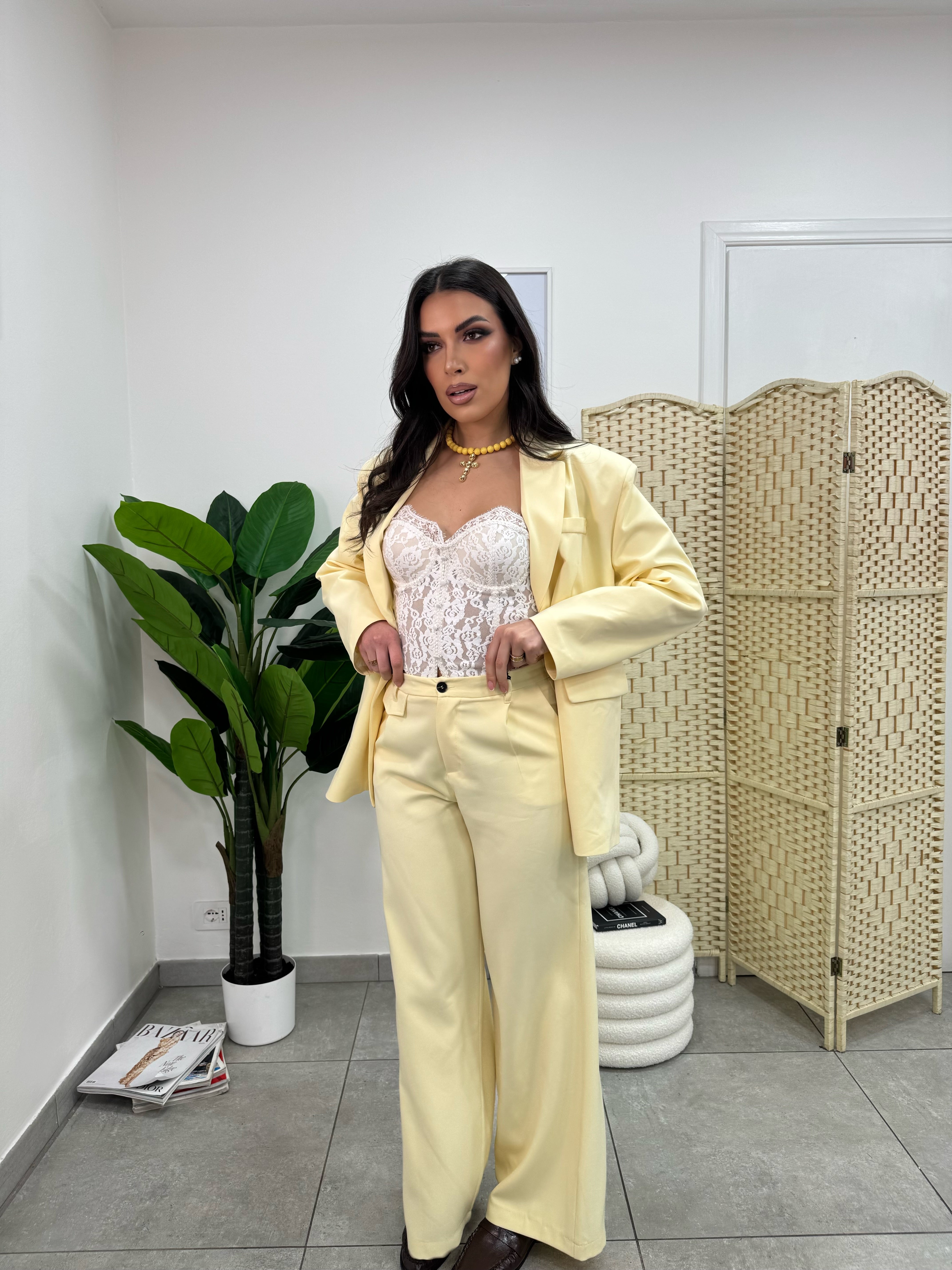 Pantalone Roma Giallo