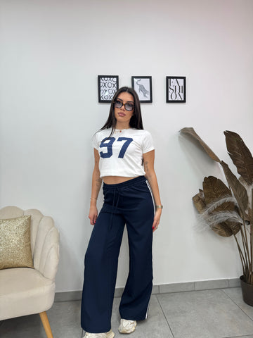 Pantaloni Bande Blu
