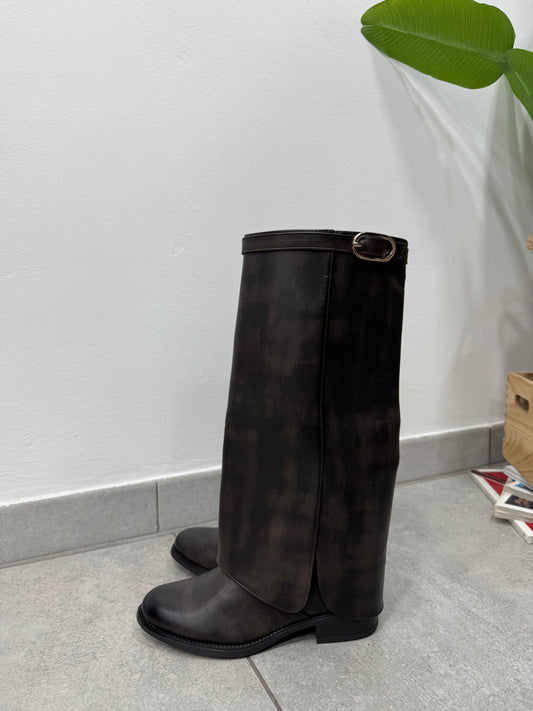 Stivali Horsewoman Marrone