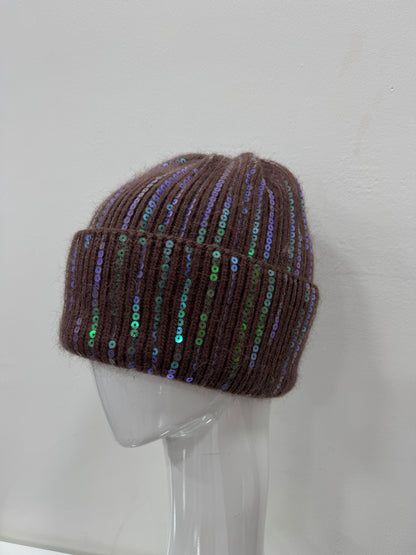 Cappello Berretto Paillettes