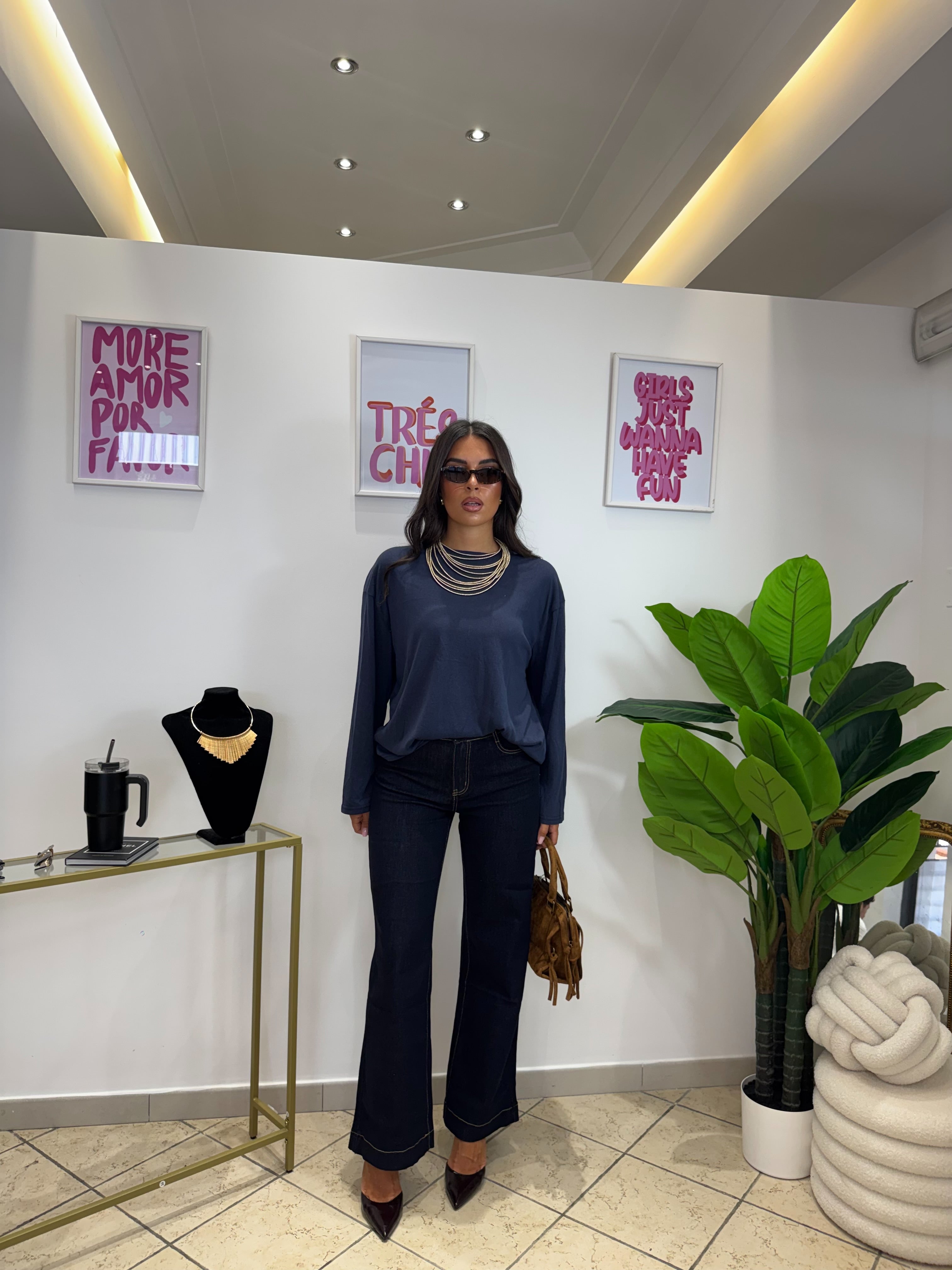 Longsleeve Blu