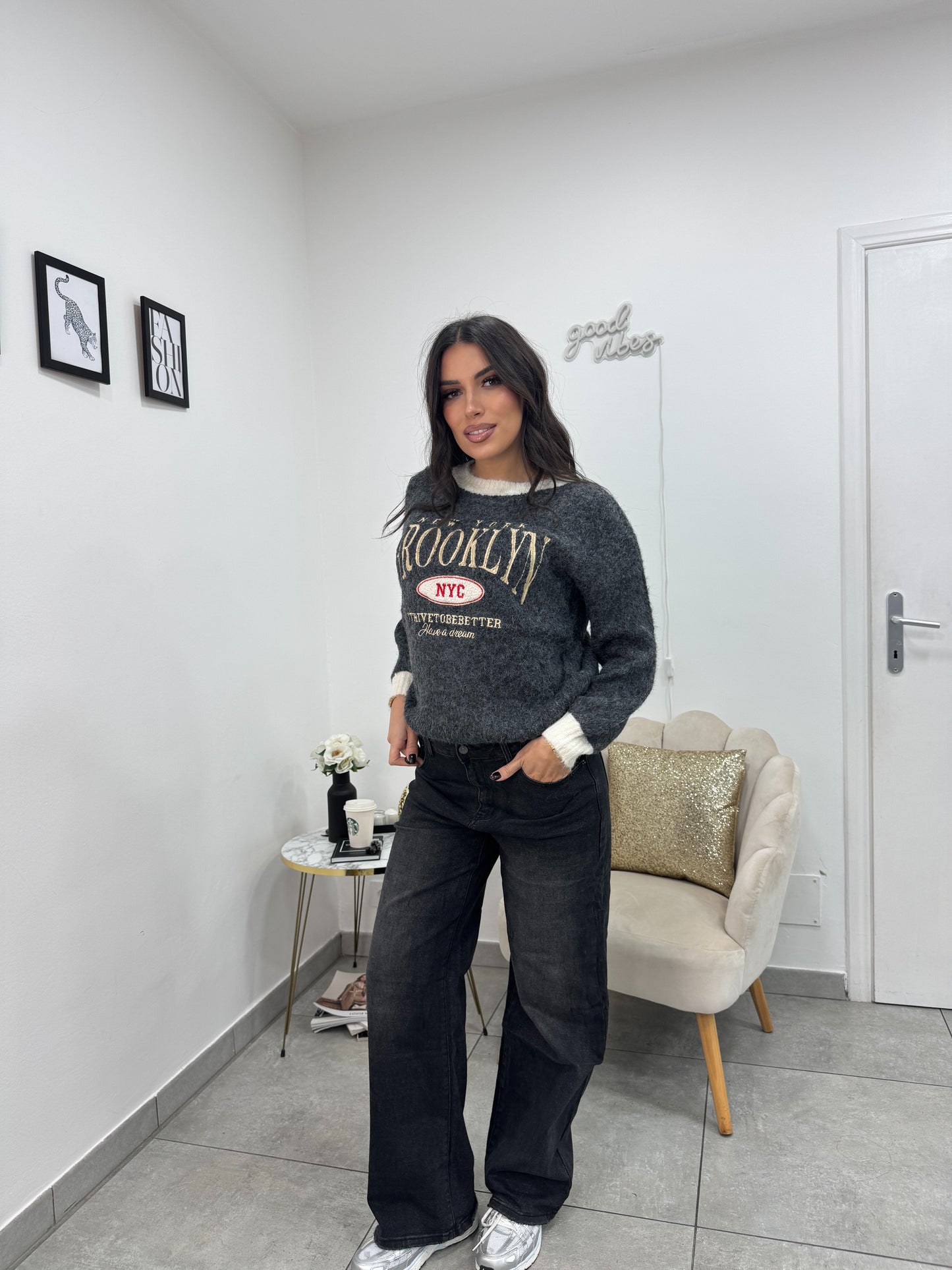 Pull Brooklyn Grigio