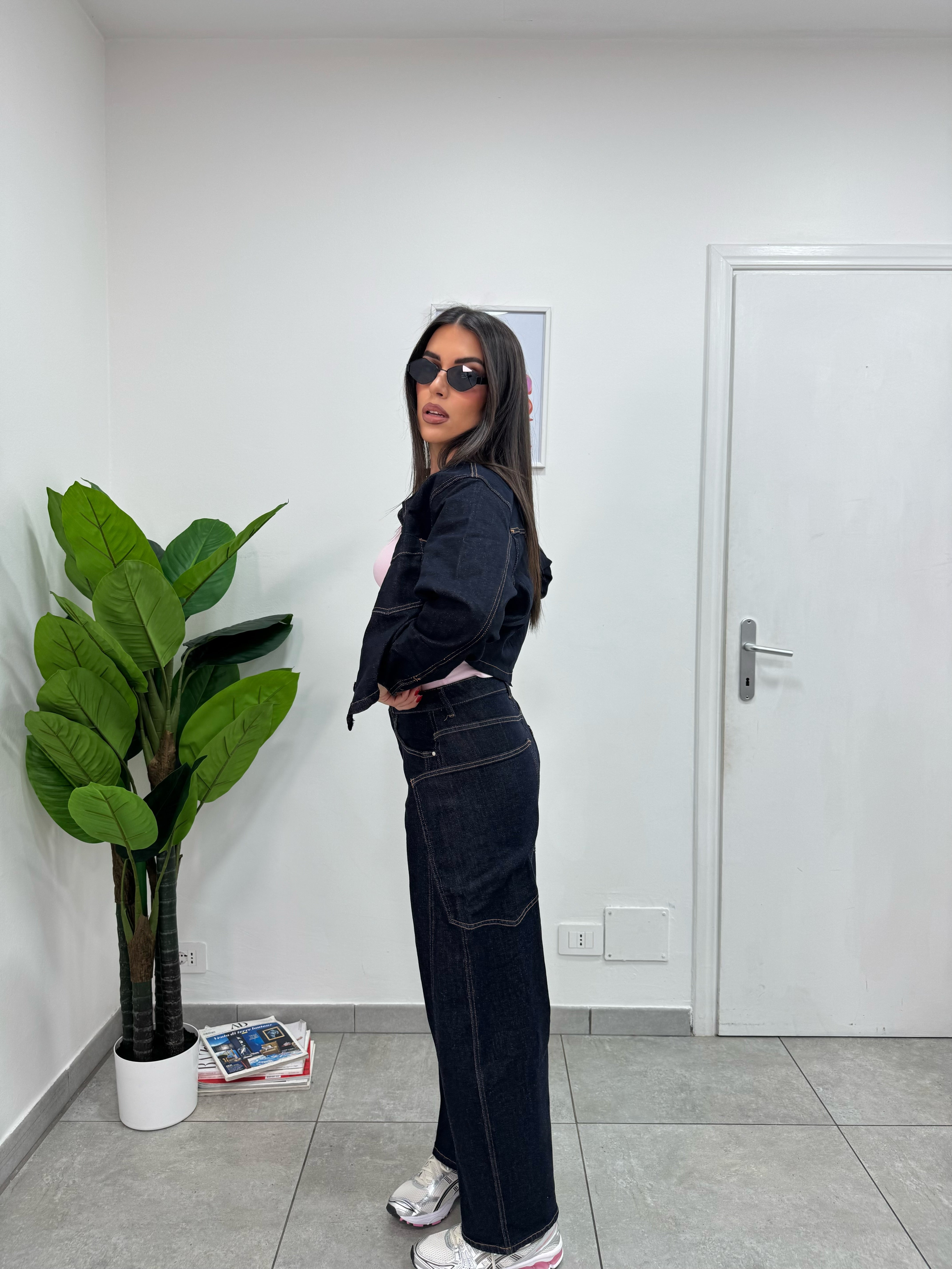 Jeans Balloon Blue Denim